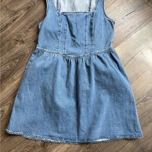 Stylish Blue Denim Dress